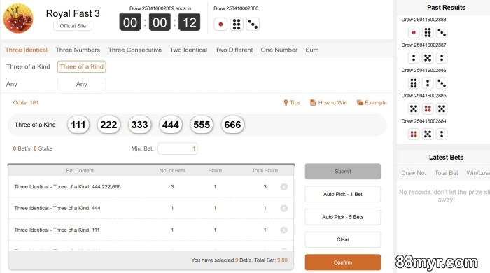different types of lotteries enjoy dice lottery games