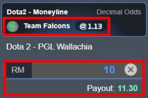 dota 2 betting odds explained