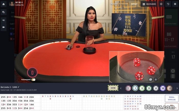 sic Bo hack to boost winning rate