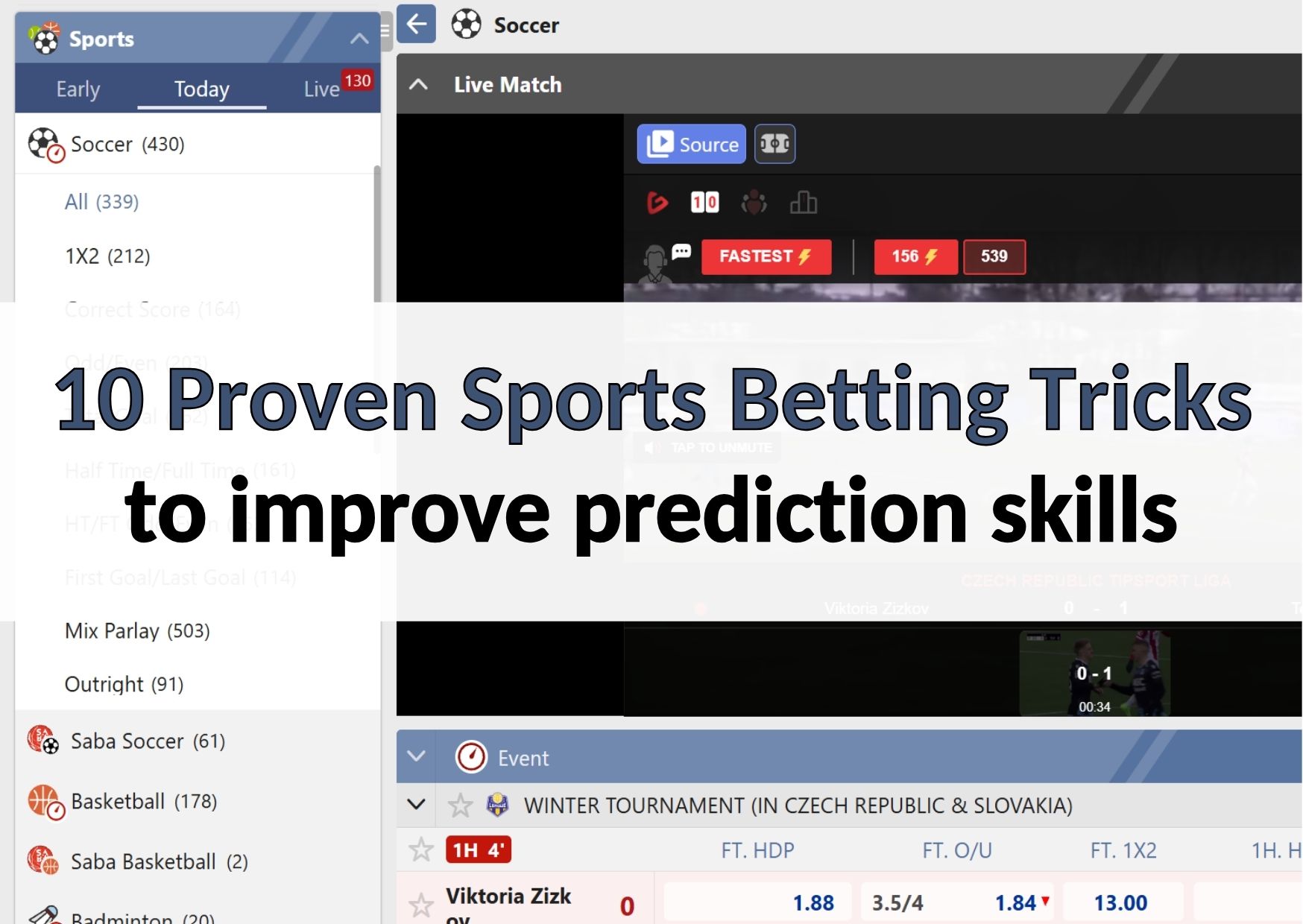 10 proven sports betting tricks