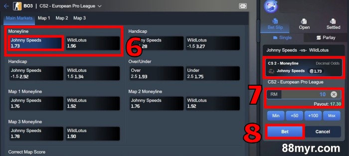 csgo betting place a bet at m88 esports