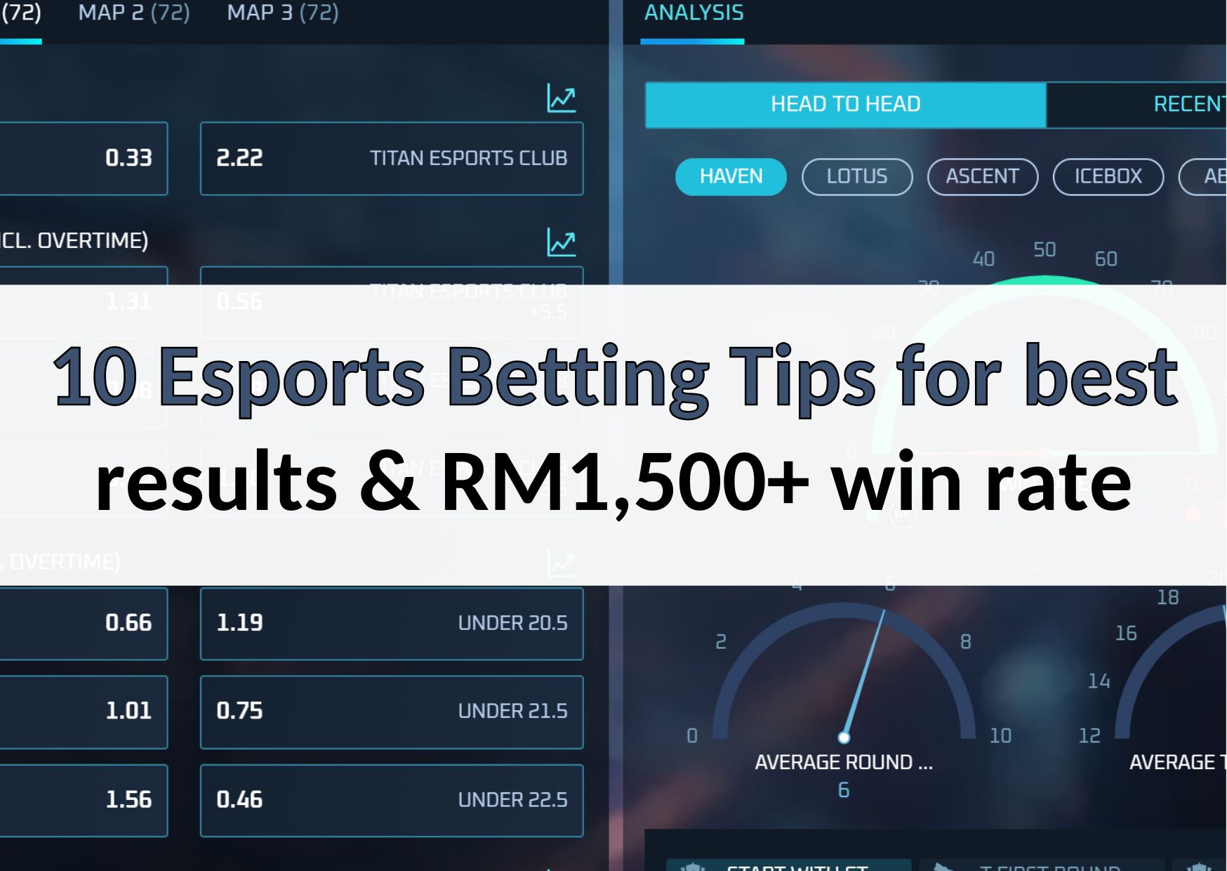 10 Esports Betting Tips for best results