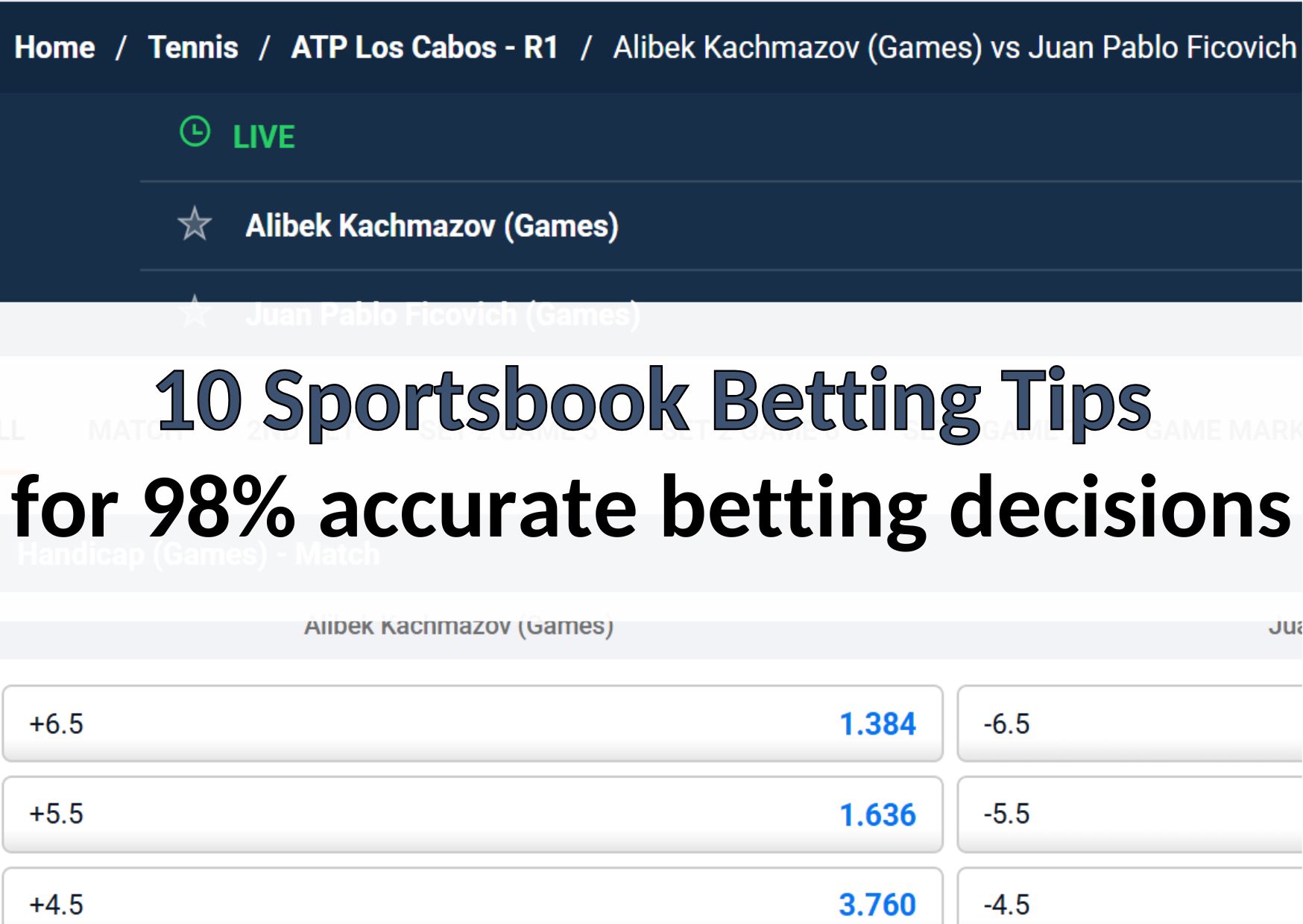 10 Sportsbook Betting Tips 88myr