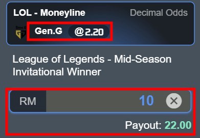 esports betting guide odds 2 example