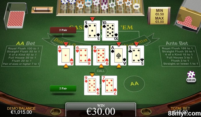 how to play 5 card poker online betting tips