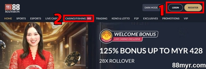 how to play 5 card poker step 1 login at m88