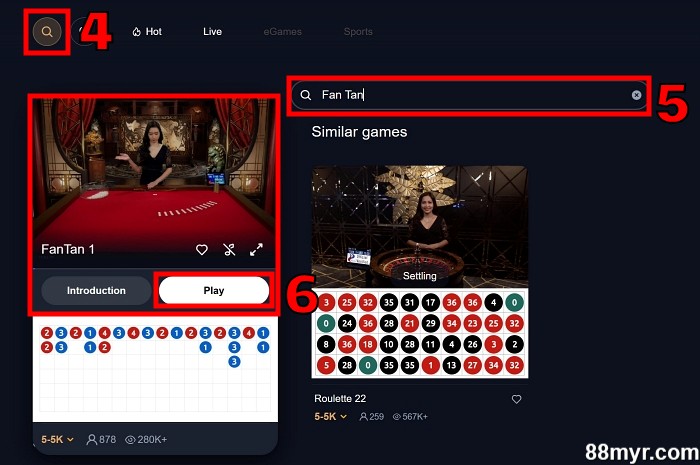 how to play fan tan step 2 select game room