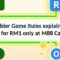 Ladder Game Rules explained – Play for RM1 only at M88 Casino