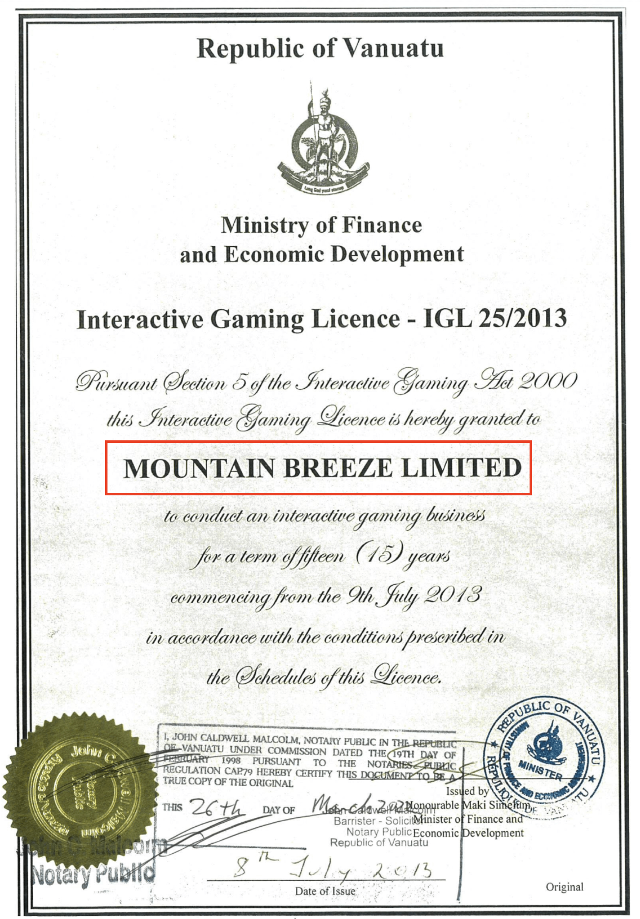 M88 Betting License (2)