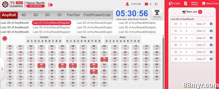 types of lotteries play 5d and 6d lotto
