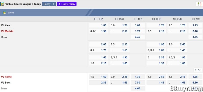 virtual football betting tricks to earn big