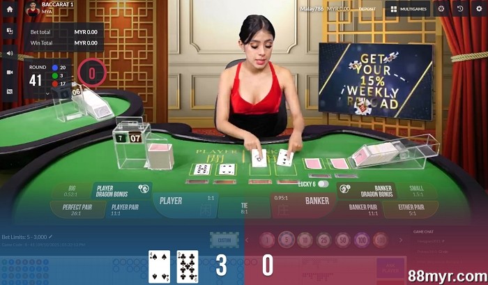 baccarat terms used in casinos