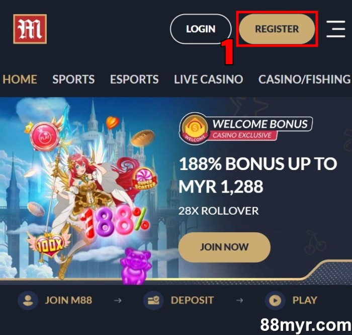 m88 register via mobile step 1 (1)
