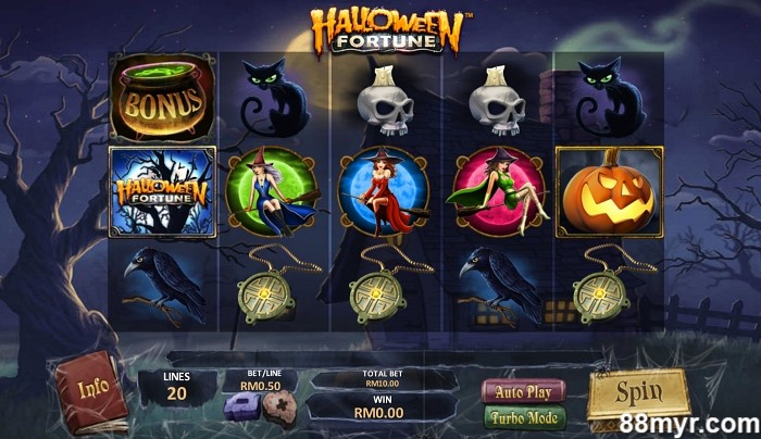m88 slots online halloween fortune