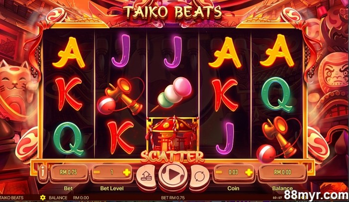 m88 slots online taiko beats