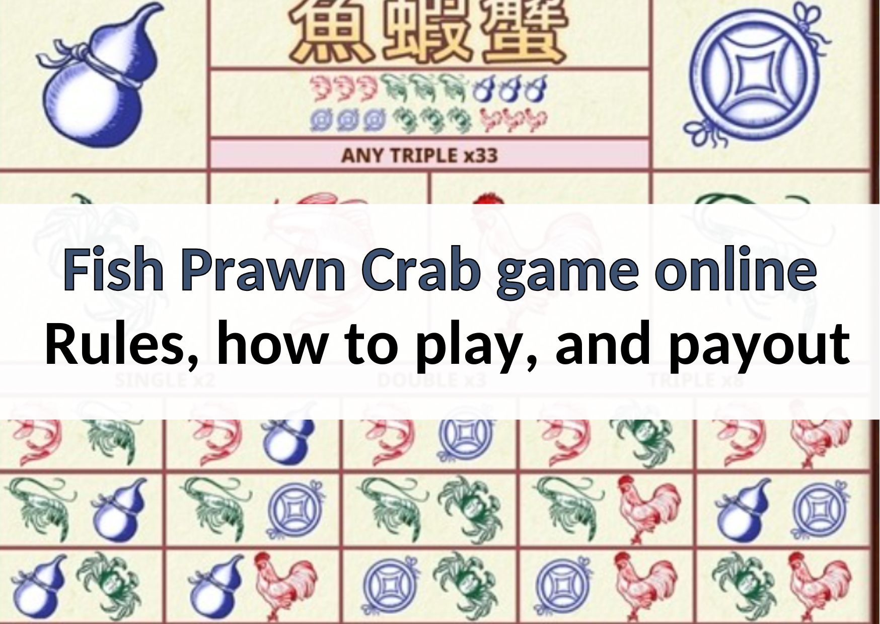 fish prawn crab game online