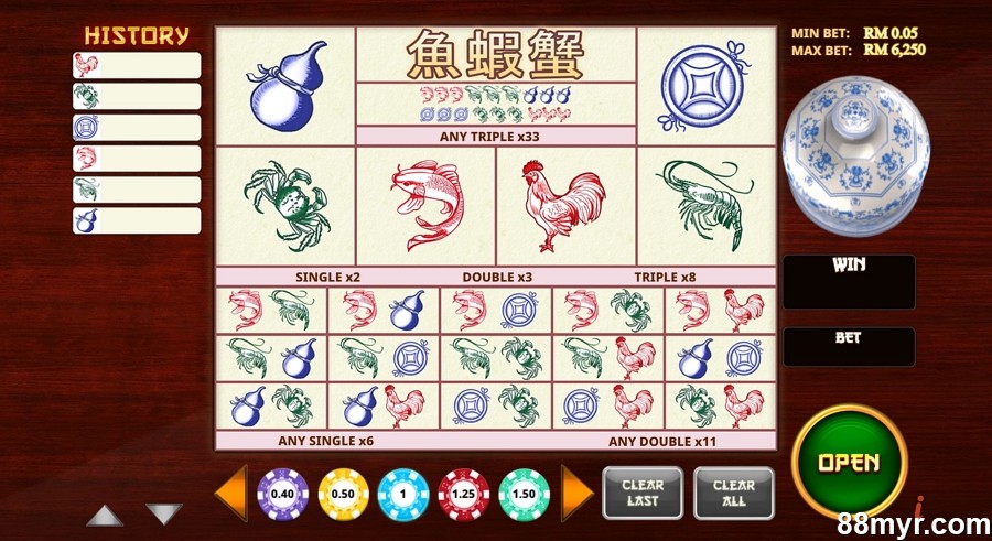 fish prawn crab game online