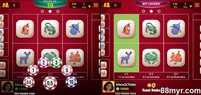 fish prawn crab game rules for beginners