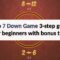 7 Up 7 Down Game 3-step guide for beginners with bonus tips