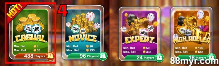 7 up 7 down game guide step 3