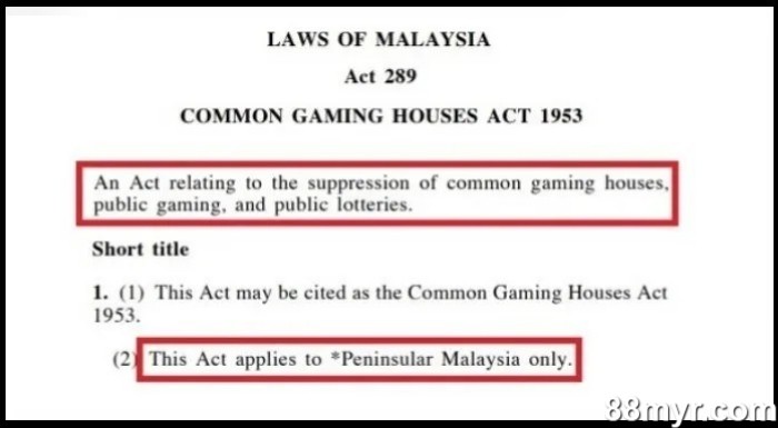 lottery online review lottery laws in malaysia