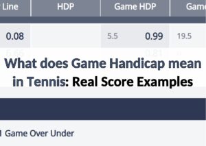 what does game handicap mean in tennis (1)