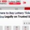 Where to Buy Lottery Tickets Online Legally on Trusted Sites