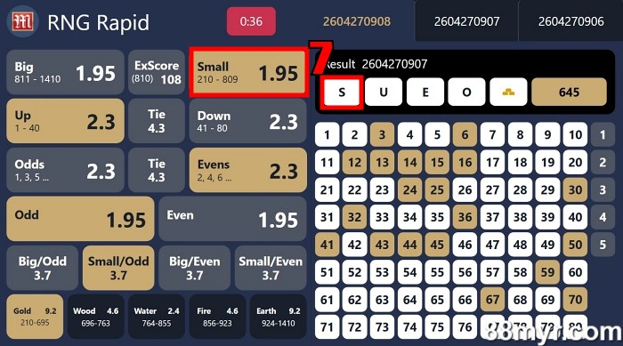 free keno games guide step 4