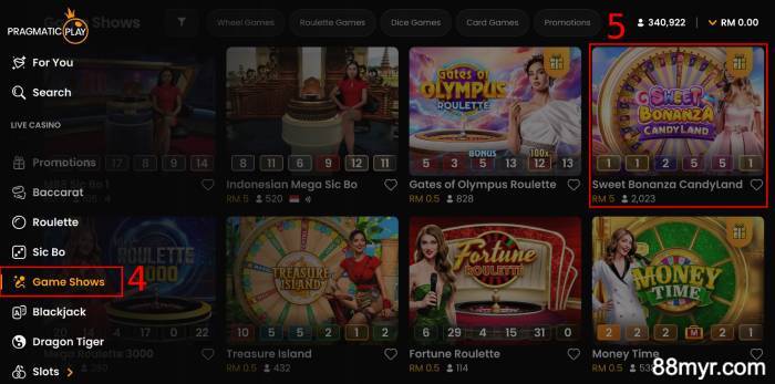 select-sweet-bonanza-candyland-under-game-shows
