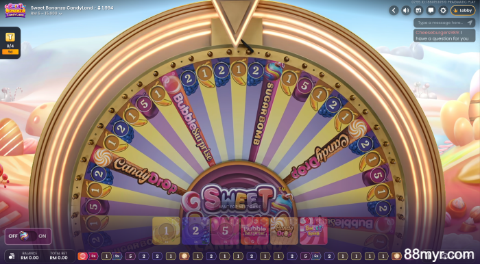 swee-bonanza-candyland-game-show-at-m88-online-casino
