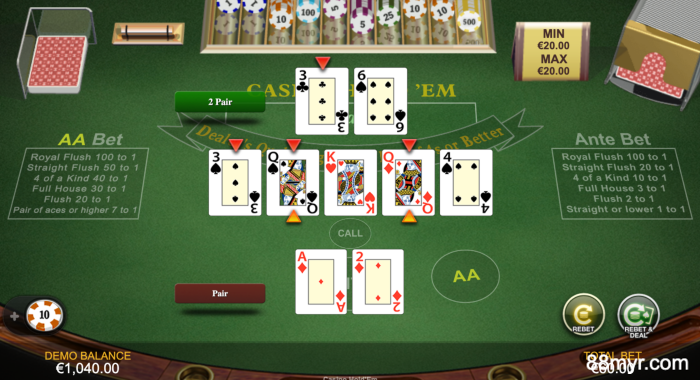 virtual-poker-game-at-m88-malaysia