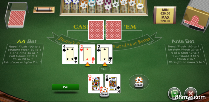 virtual-poker-game-at-m88-online-casino